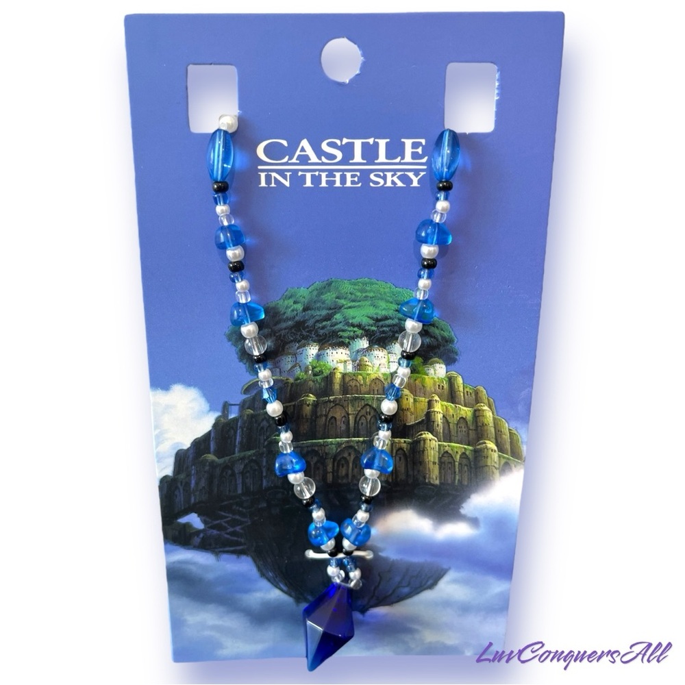 Studio Ghibli Castle In The Sky Laputa Crystal Necklace
